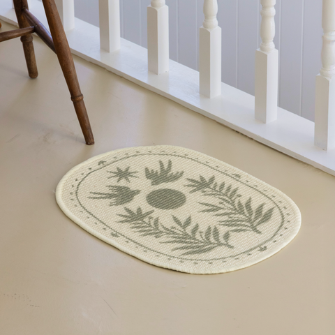 Sisal rund klorematte