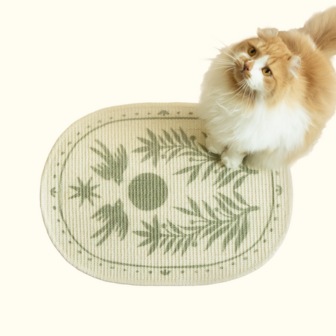 Sisal rund klorematte